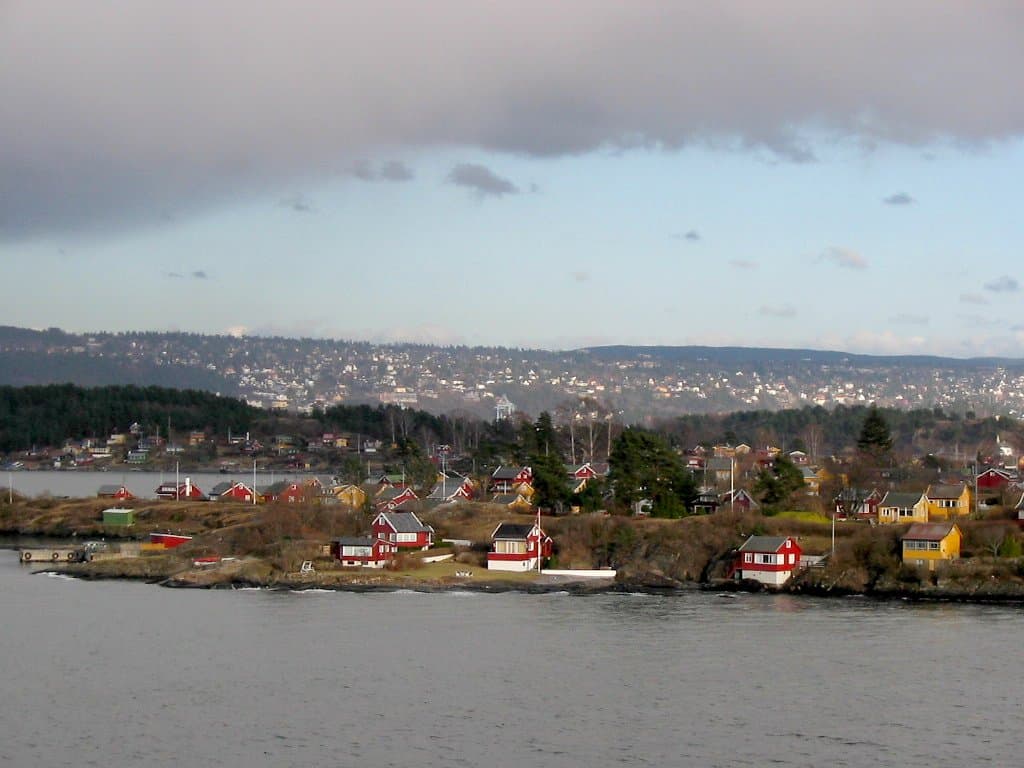 Utsikt over Oslo og fjorden